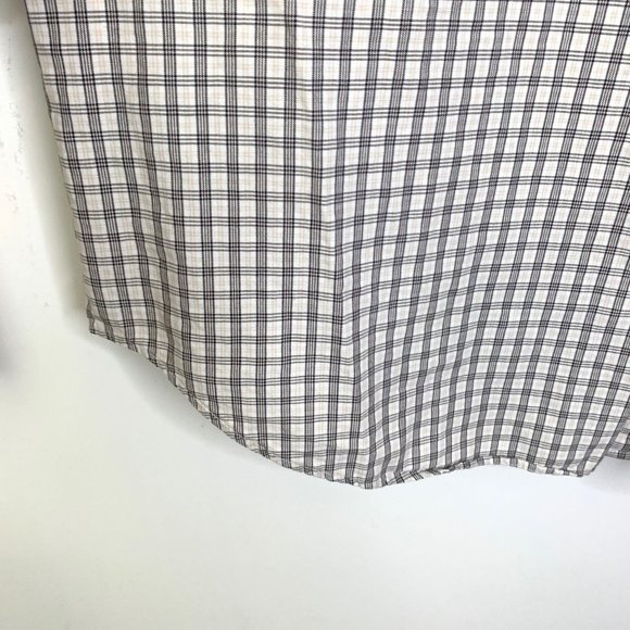 J.Crew Glencheck Tartan Texture Shirtings Button Down Long Sleeve Shirt‎ Sz L - Picture 4 of 7